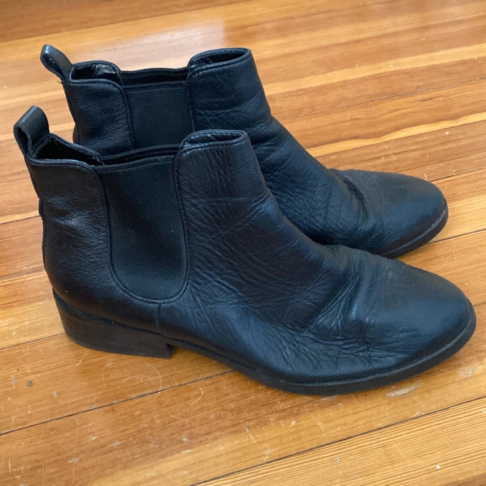 Cole Haan black chelsea boots